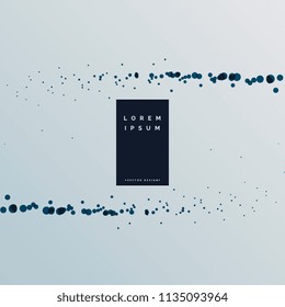 black particle effect on gray background
