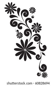 Black Pattern Stock Vector (Royalty Free) 60828694 | Shutterstock