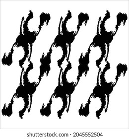 black Pattern Creative illustration in halftone marble style with flat. Vector template background.