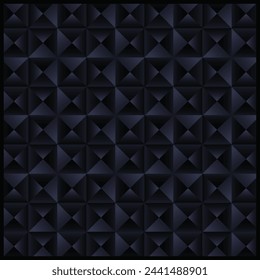 Schwarzes Muster Design. 3D-Musterdesign. Luxuriöses Musterdesign. Abstrakt. Schwarzes abstraktes Design. Hintergrund. Hintergrund. Webbanner. Poster. Wandkunst .