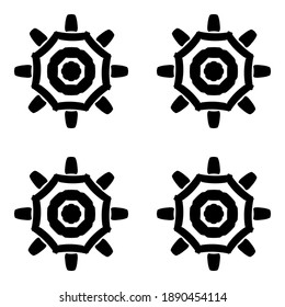 Diseño de patrones negros moderno. Fondo de textura geométrica.
