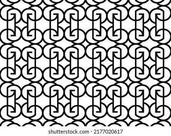 The black pattern geometric shape background. Modern texture decoration element. Vector, 2022-2023