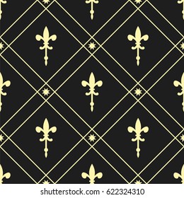 Black pattern vintage