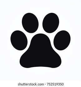 black paw icon