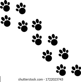 Cat Paw Print Images, Stock Photos & Vectors | Shutterstock