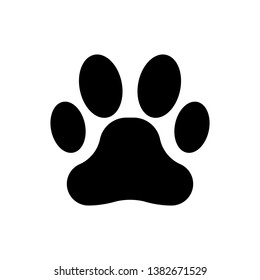 黒い手描きのアイコン 犬や猫の足跡 動物の足跡 ベクターイラスト のベクター画像素材 ロイヤリティフリー Shutterstock