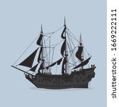 Black Pearl Ship, Pirates Of The Caribbean, Jack Sparrow, Marine, Ship