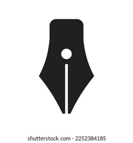 Plantilla de logotipo de lápiz negro