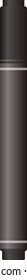 black pen isolated vector illustration