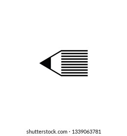 black pen vector logo