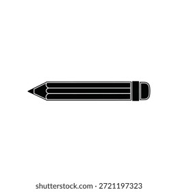 Ilustração a lápis preto com ponta de grafite e borracha em um fundo branco