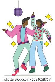 Black People Illustration for Element Design or Poster and Campaign