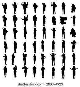 157,525 Woman standing silhouette Images, Stock Photos & Vectors ...