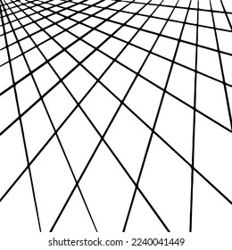 Black perspective lines vector illustration