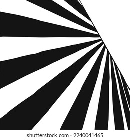 Black perspective lines vector illustration
