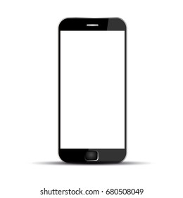 Black phone communication technology device - for stock
