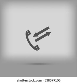 black phone icon