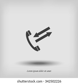 black phone icon