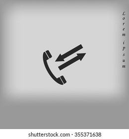 black phone icon