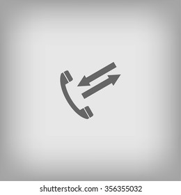 black phone icon
