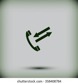 black phone icon