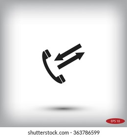 black phone icon