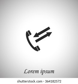 black phone icon