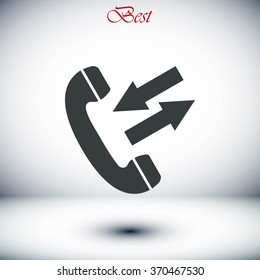 black phone icon