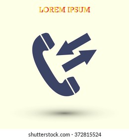 black phone icon