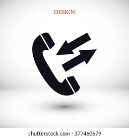 black phone icon