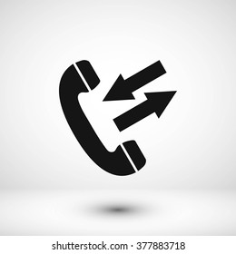 black phone icon
