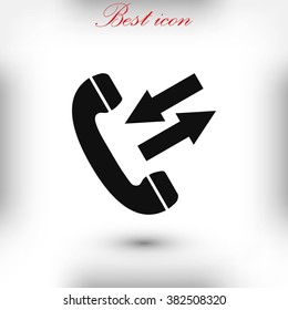 black phone icon