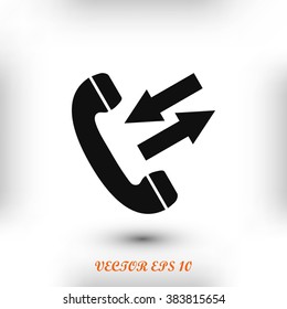 black phone icon