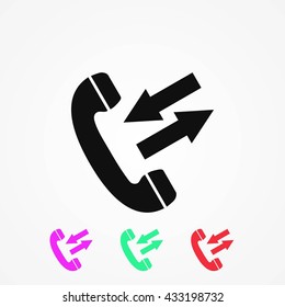 black phone icon