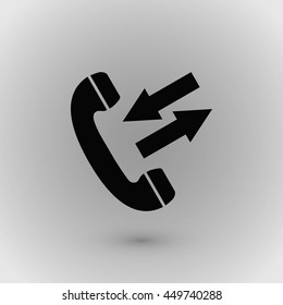 black phone icon