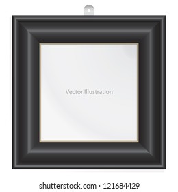 Black photo frame