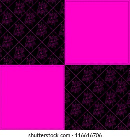 Black and pink