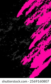 Black and pink abstract background with grunge texture and modern design illustration template