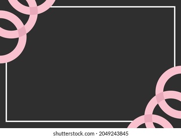 Black and pink blank background for presentation slides or other publications.