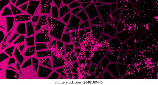 black pink brush pattern car sticker banner sporty abstract line pink black color combination grunge brush pattern modern motorsport racing design