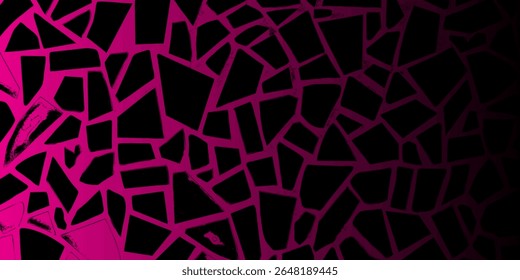 black pink brush pattern car sticker banner sporty abstract line pink black color combination grunge brush pattern modern motorsport racing design