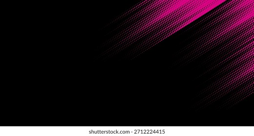 black pink brush pattern car sticker banner sporty abstract line pink black.