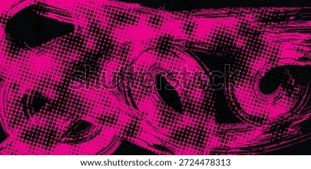 black pink brush pattern car sticker banner sporty abstract line pink black color combination grunge brush pattern modern motorsport racing design