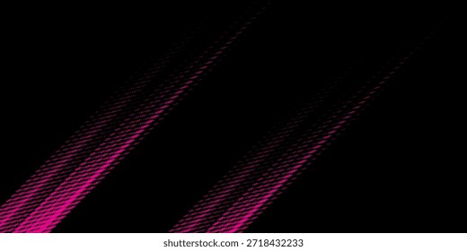 Black pink brush stroke pattern car sticker abstract banner sporty lines black pink color combination grunge brush stroke pattern motorsport racing design.