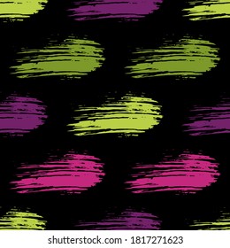 Black and pink brush strokes on blue background. Colorful background for printing brochure, poster, card, print, textile design, magazines, sport wear.  Modern trendy design