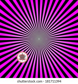 black and pink ray abstract background
