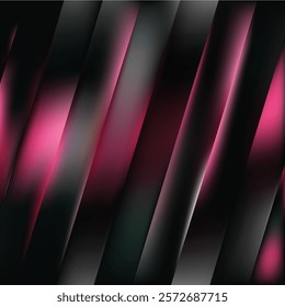 Black Pink Stripes Background Design