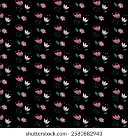 black pink white pattern background