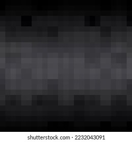 Black pixel background. Presentation template.
