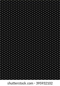 Black  plastic pattern texture synthetic fiber, geometric seamless background vector